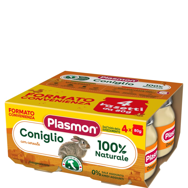 Coniglio 4x80g